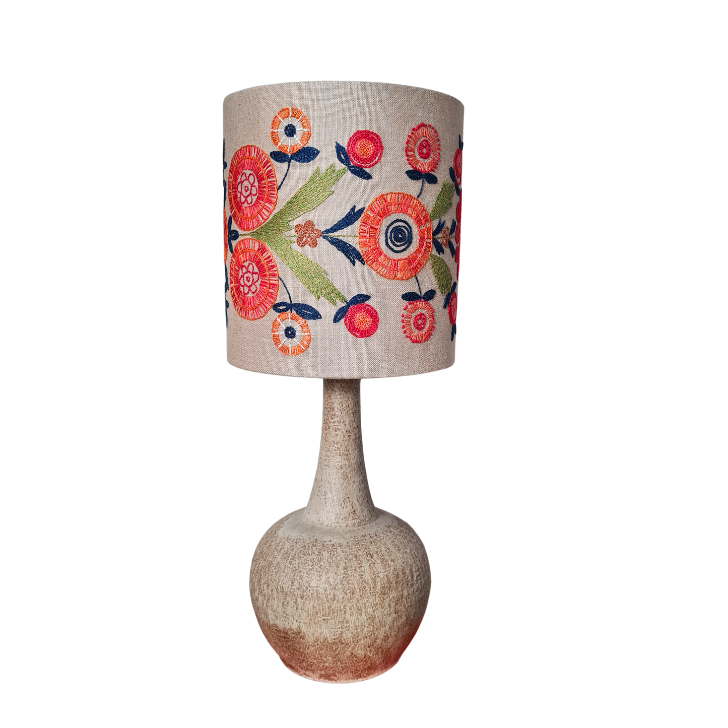 Svensk vintage broderi - Ø25