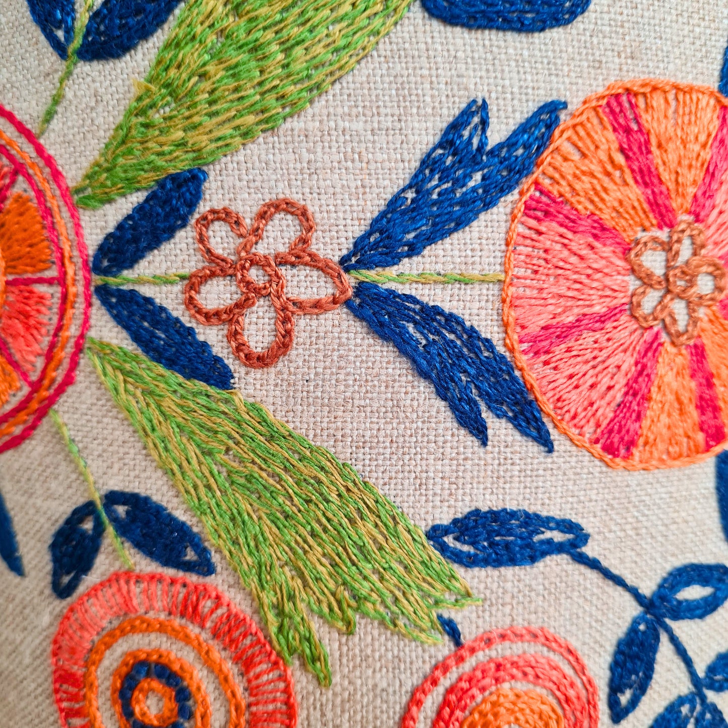 Svensk vintage broderi - Ø25