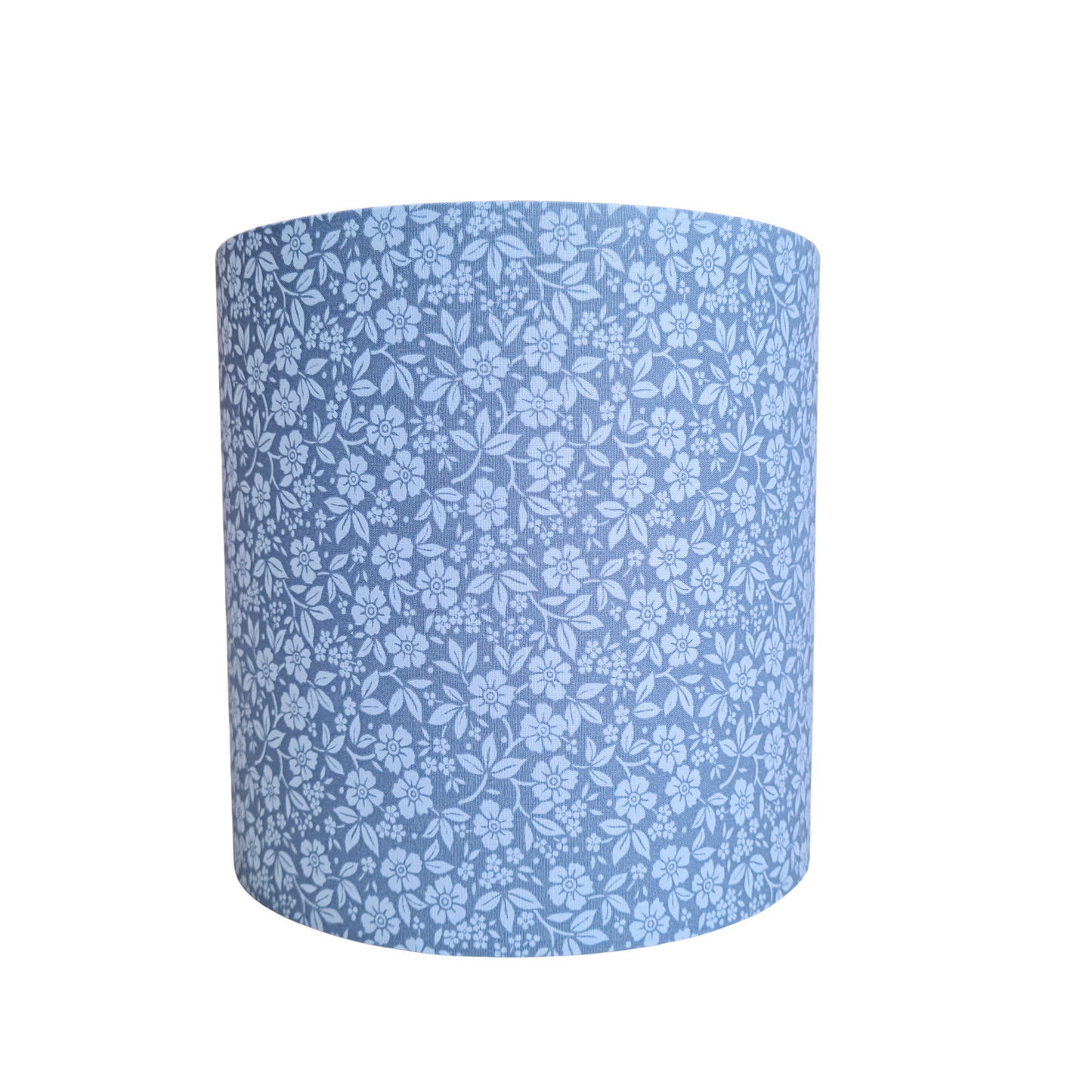 Poplin, Blå blomster